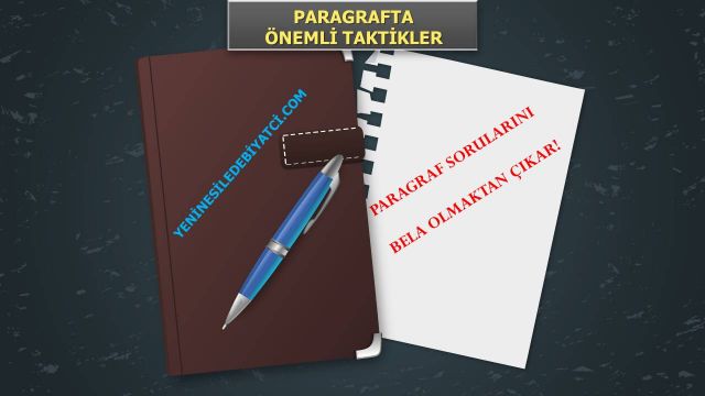 PARAGRAF TAKTİKLERİ