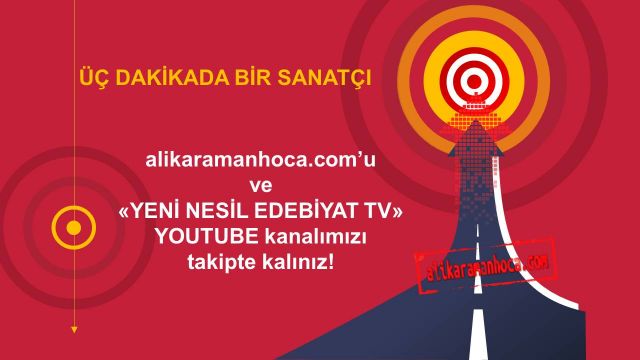 ÜÇ DAKİKADA BİR SANATÇI